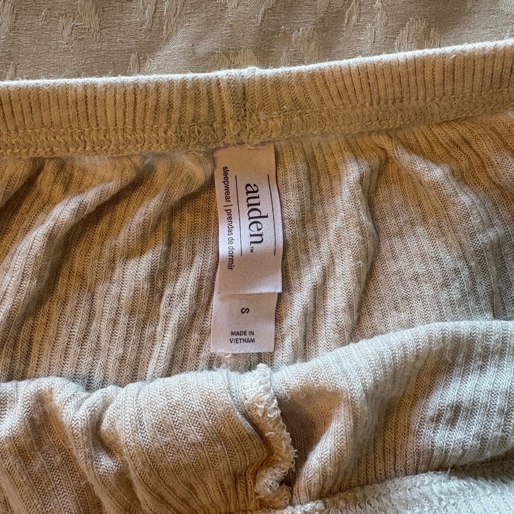 Auden Soft Cream Lounge Pants - Picture 2 of 3